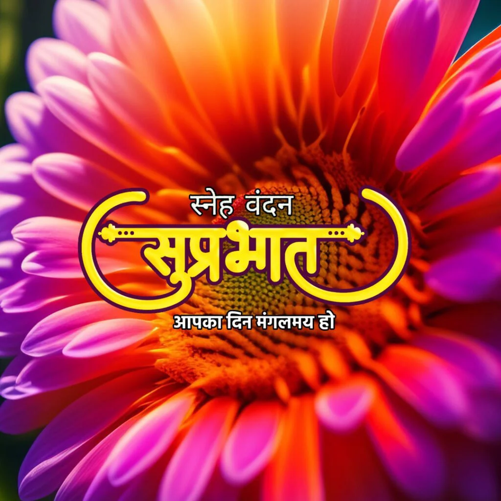 good monrning in hindi Suprabhat Images