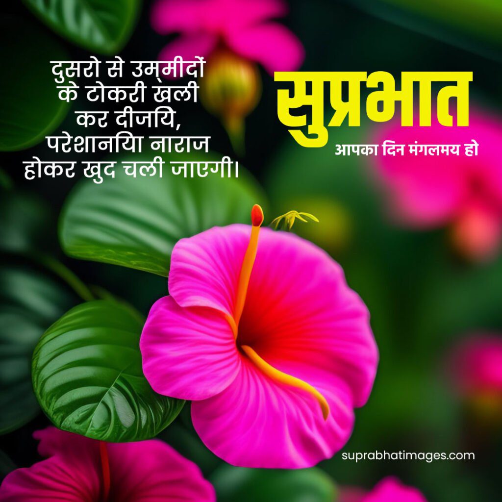 good morning message in hindi Good Morning Quotes in Hindi