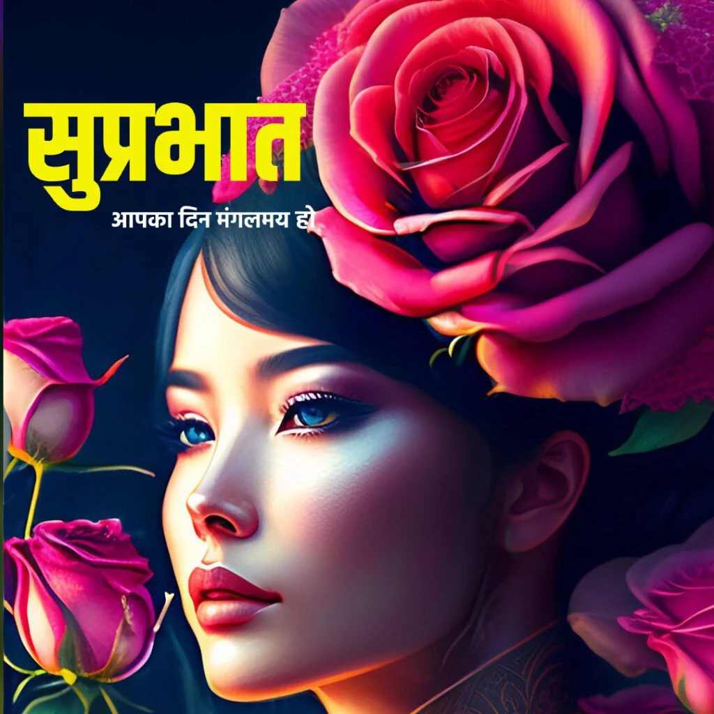 ЁЯМ╕Latest Good Morning Quotes in Hindi | рдХрд╛рдордпрд╛рдмреА рдХрд░ рд░рд╣реА рдЗрдВрддрдЬрд╛рд░ 14 Good Morning Message in Hindi with beautiful Lady rose in head