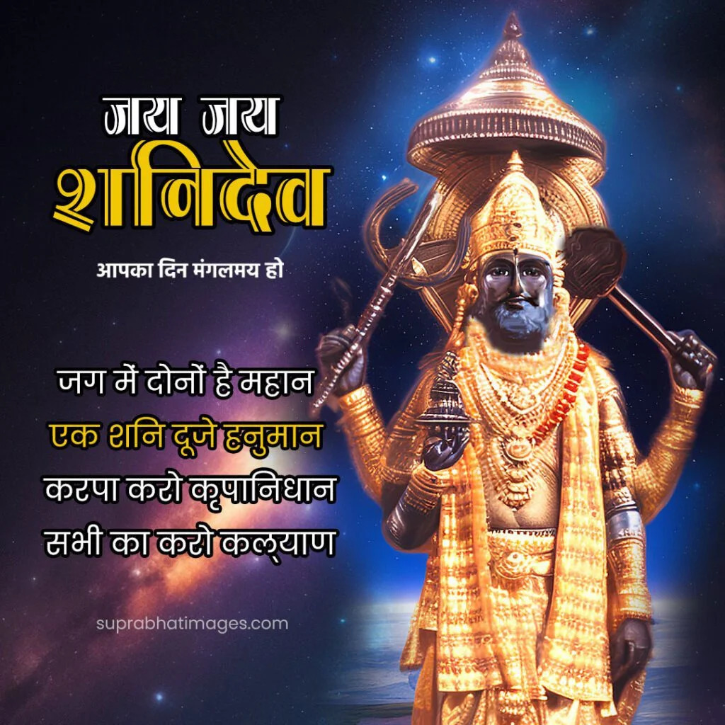 ЁЯФ▒Jai Jai Shani Dev | ЁЯЪйрд╢рдирд┐ рд╢рддреНрд░реБ рдирд╣реАрдВ рдорд┐рддреНрд░ рд╣реИрдВ - 101 Mantra 8 Shani Dham Mandir, Shani dev Murti, Shani Dev Photo with Quotes