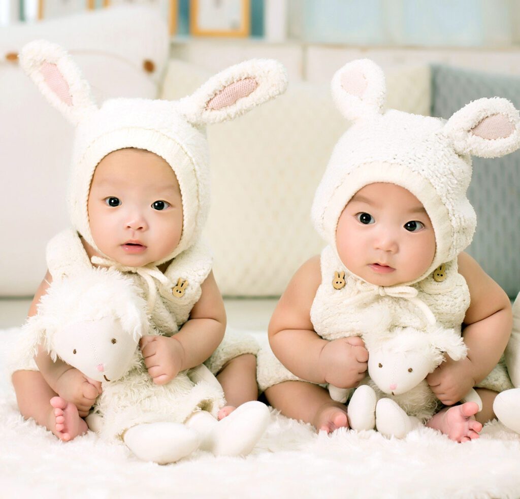 The longest time between two twins being born is 87 days.